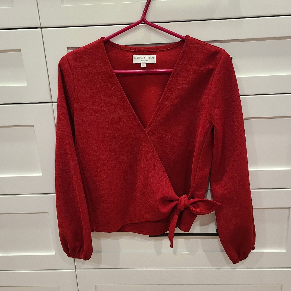 Long sleeve blouse